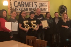 City of Toledo Honors Carmel's